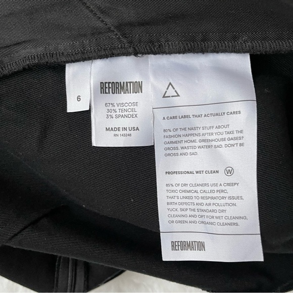 REFORMATION Sophie Lace-Up Neck Jumpsuit  Office Siren size 6 - Picture 9 of 14